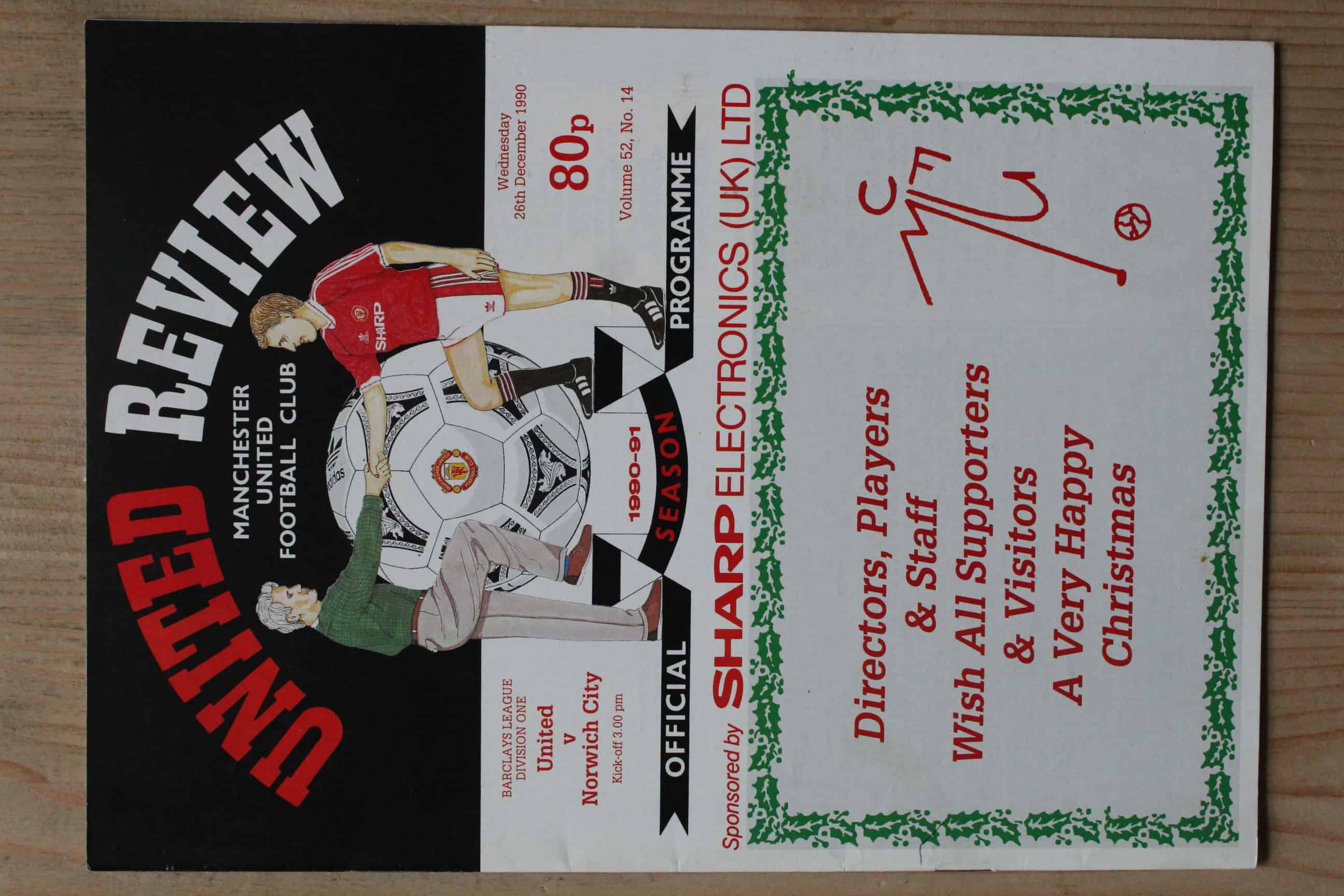 Manchester United FC v Norwich City FC